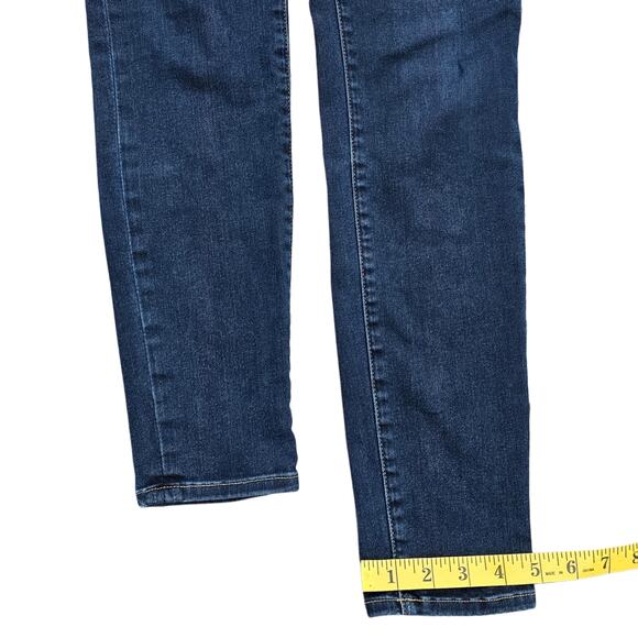 Le High Skinny Jeans Frame Size 26 Dark Stretch Denim NortHampton High Rise - Picture 4 of 10